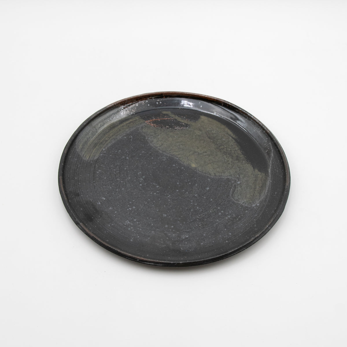 Glazed Stoneware Plate