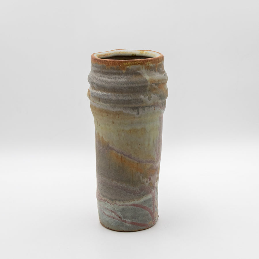 Layered Glaze Stoneware Vessel