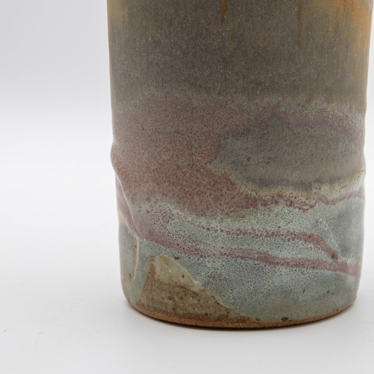 Layered Glaze Ceramic Vessel