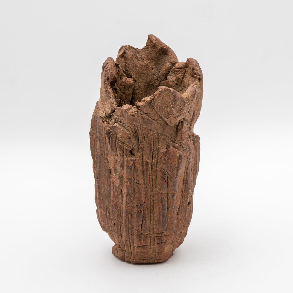 Rough Hewn Ceramic Vessel