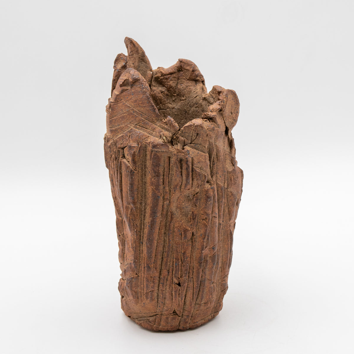 Rough Hewn Ceramic Vessel
