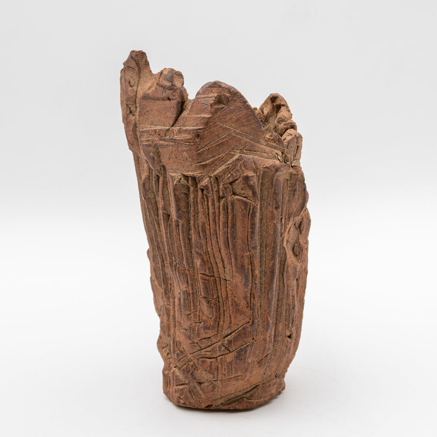 Rough Hewn Ceramic Vessel