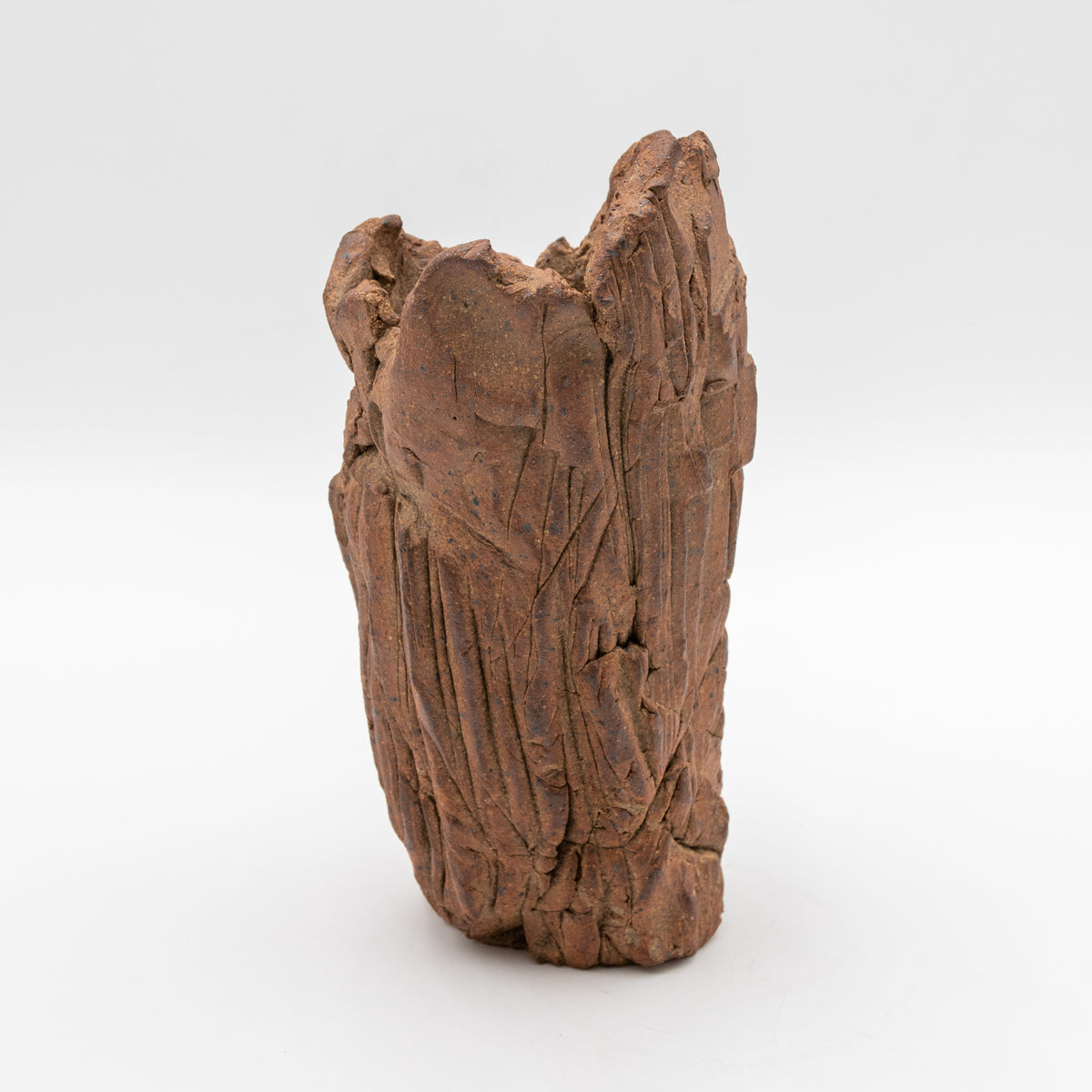Rough Hewn Ceramic Vessel