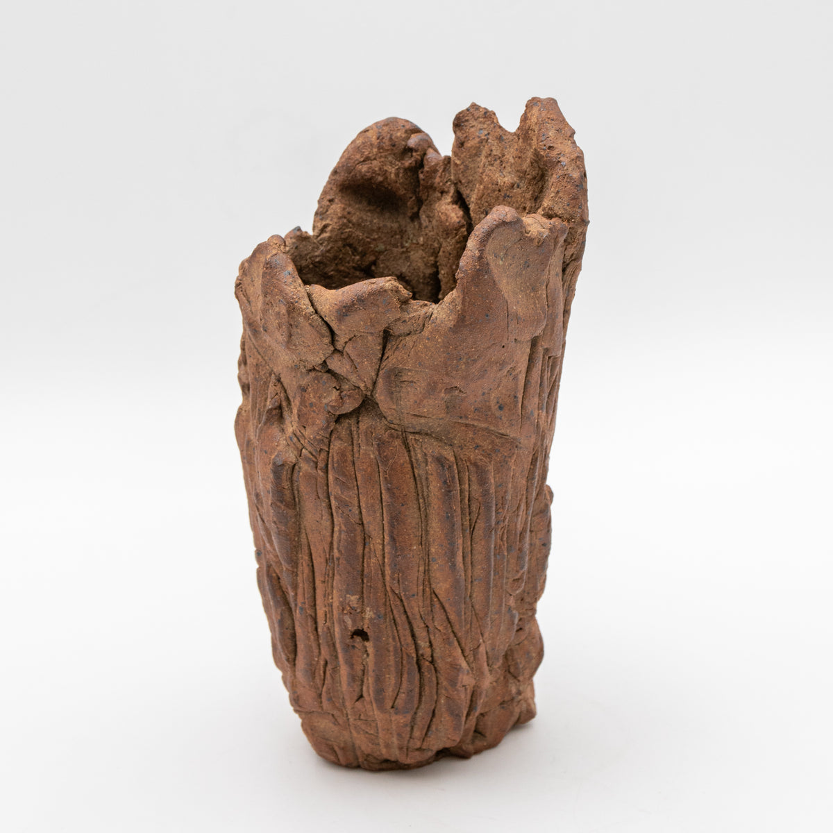 Rough Hewn Ceramic Vessel