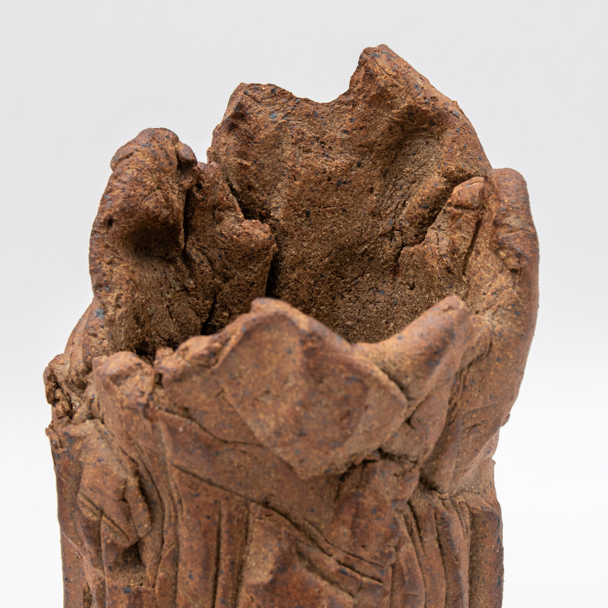 Rough Hewn Ceramic Vessel