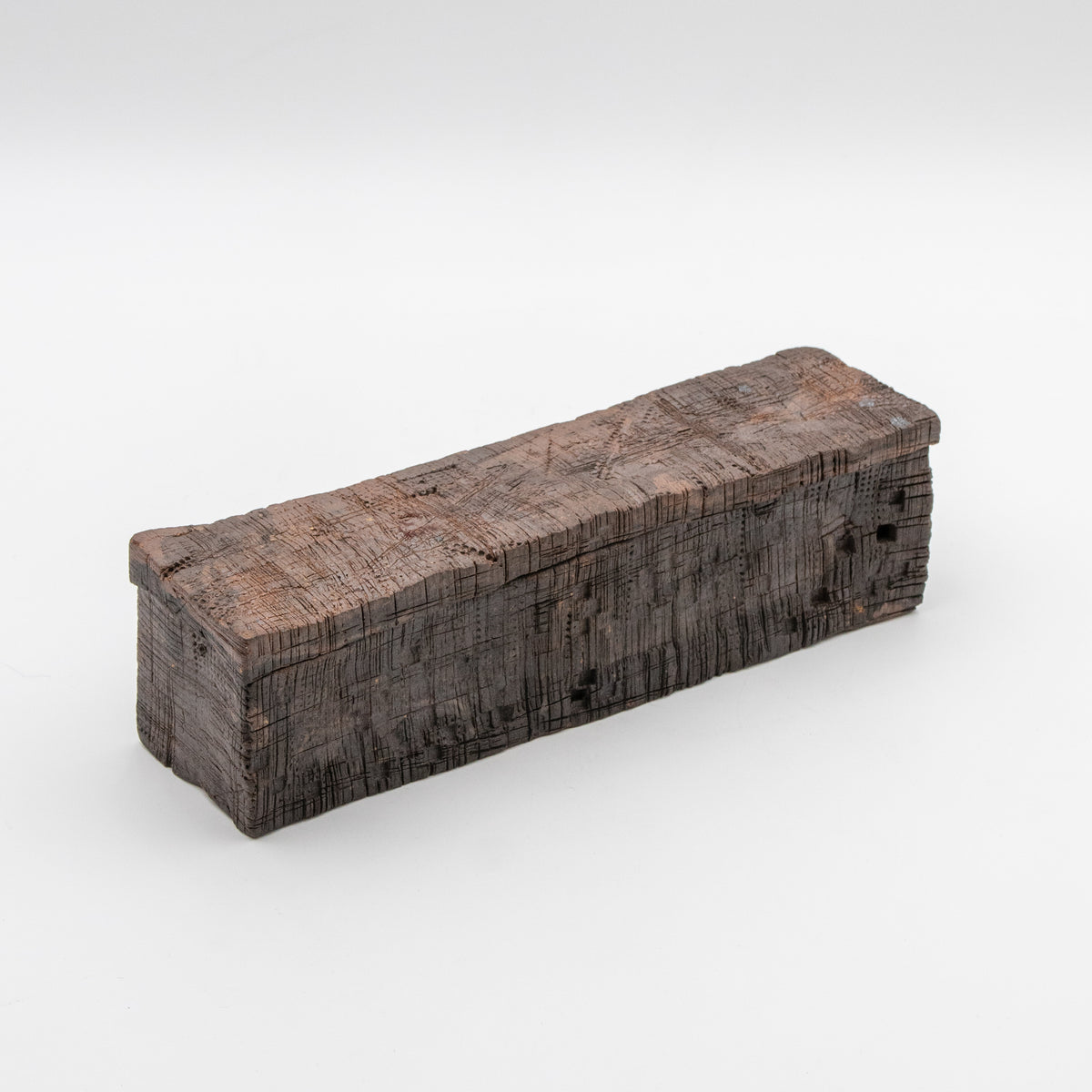 Textured Ceramic Box with Lid