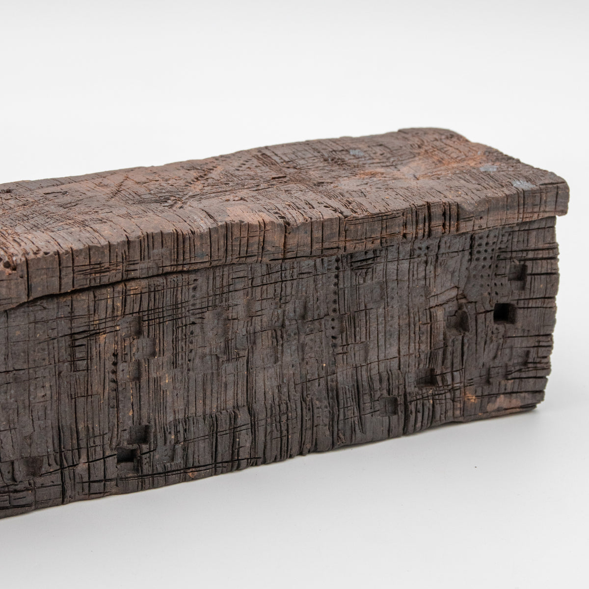 Textured Ceramic Box with Lid