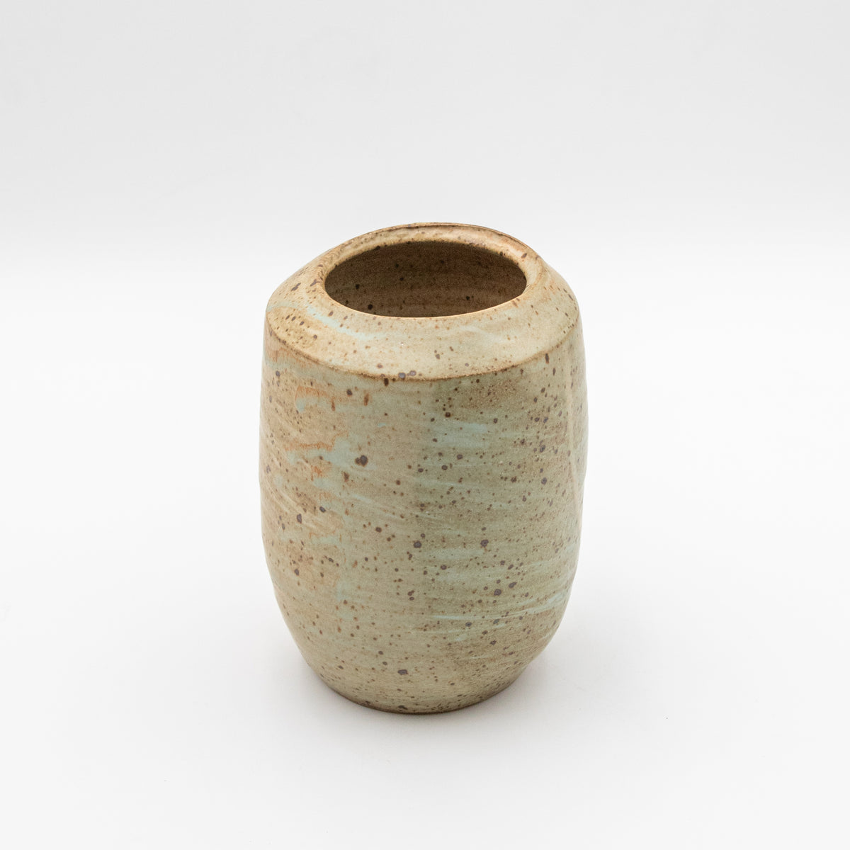 Speckled Stoneware Vessel