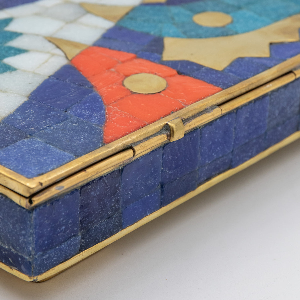 Mexican Modernist Mosaic Chicken Box