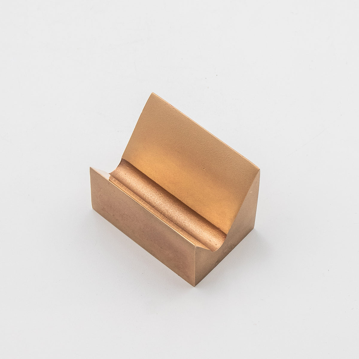 'Slope' View Point Abstract Bronze Flag Sculpture - Polished