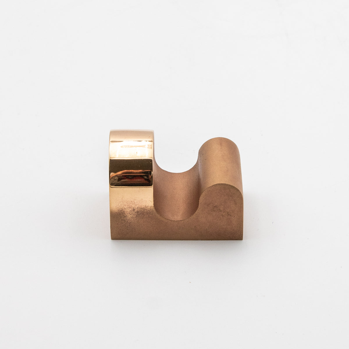 'Cloud' View Point Abstract Bronze Flag Sculpture- Polished
