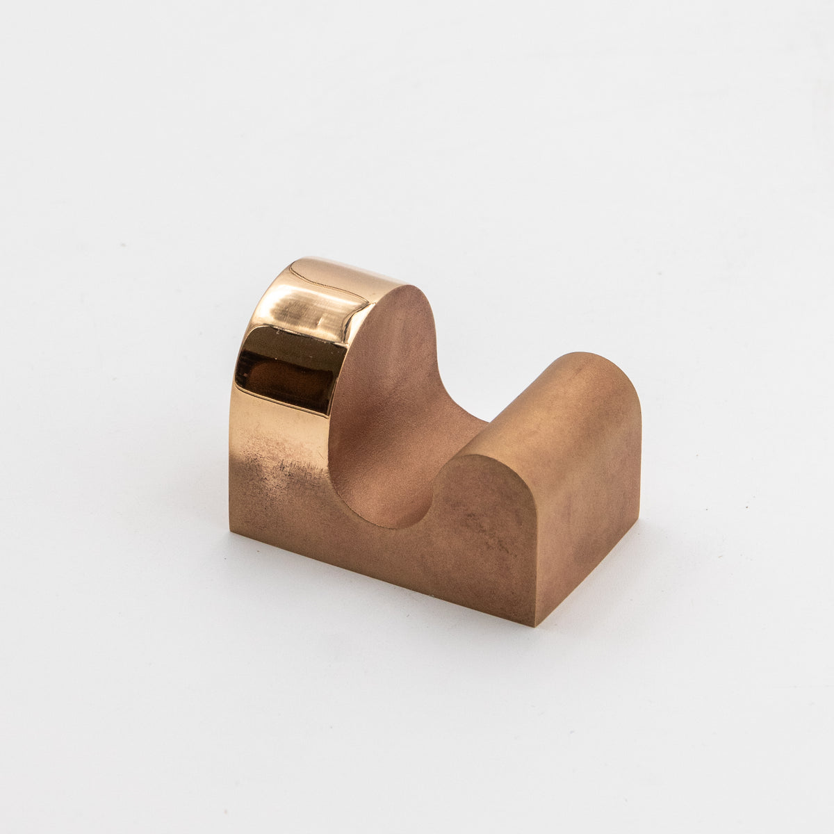 'Cloud' View Point Abstract Bronze Flag Sculpture- Polished