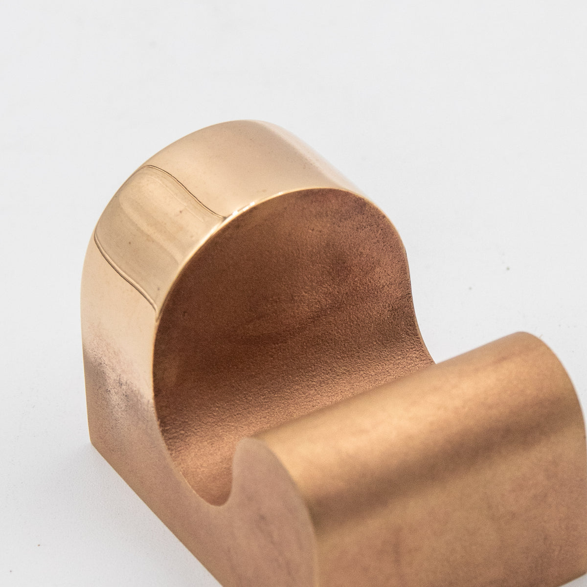 'Cloud' View Point Abstract Bronze Flag Sculpture- Polished