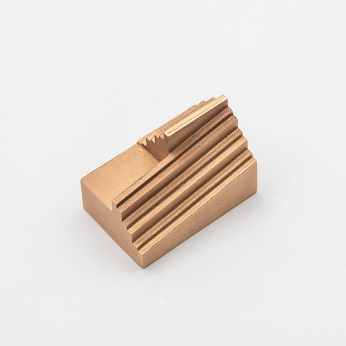'Step' View Point Abstract Bronze Flag Sculpture- Polished