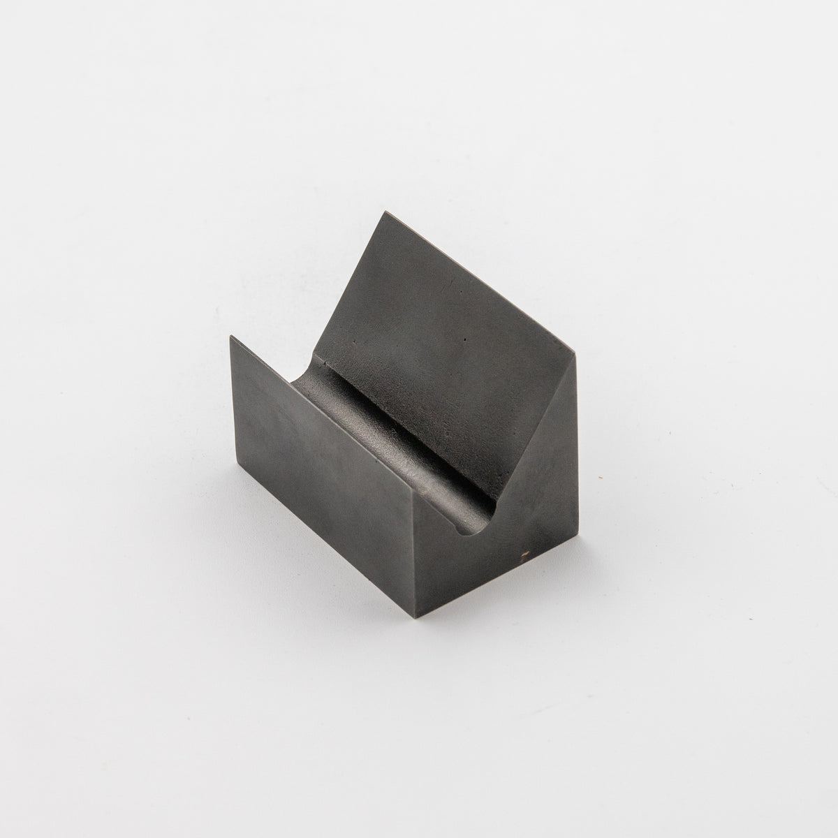 'Slope' View Point Abstract Bronze Flag Sculpture- Blackened