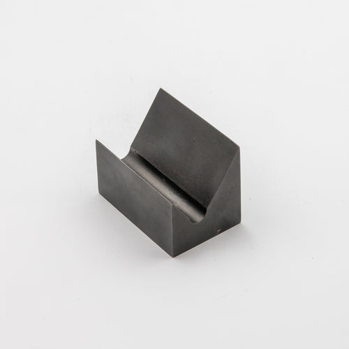 'Slope' View Point Abstract Bronze Flag Sculpture- Blackened
