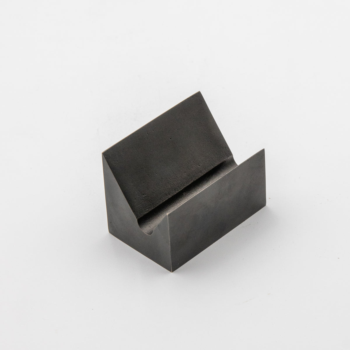 'Slope' View Point Abstract Bronze Flag Sculpture- Blackened
