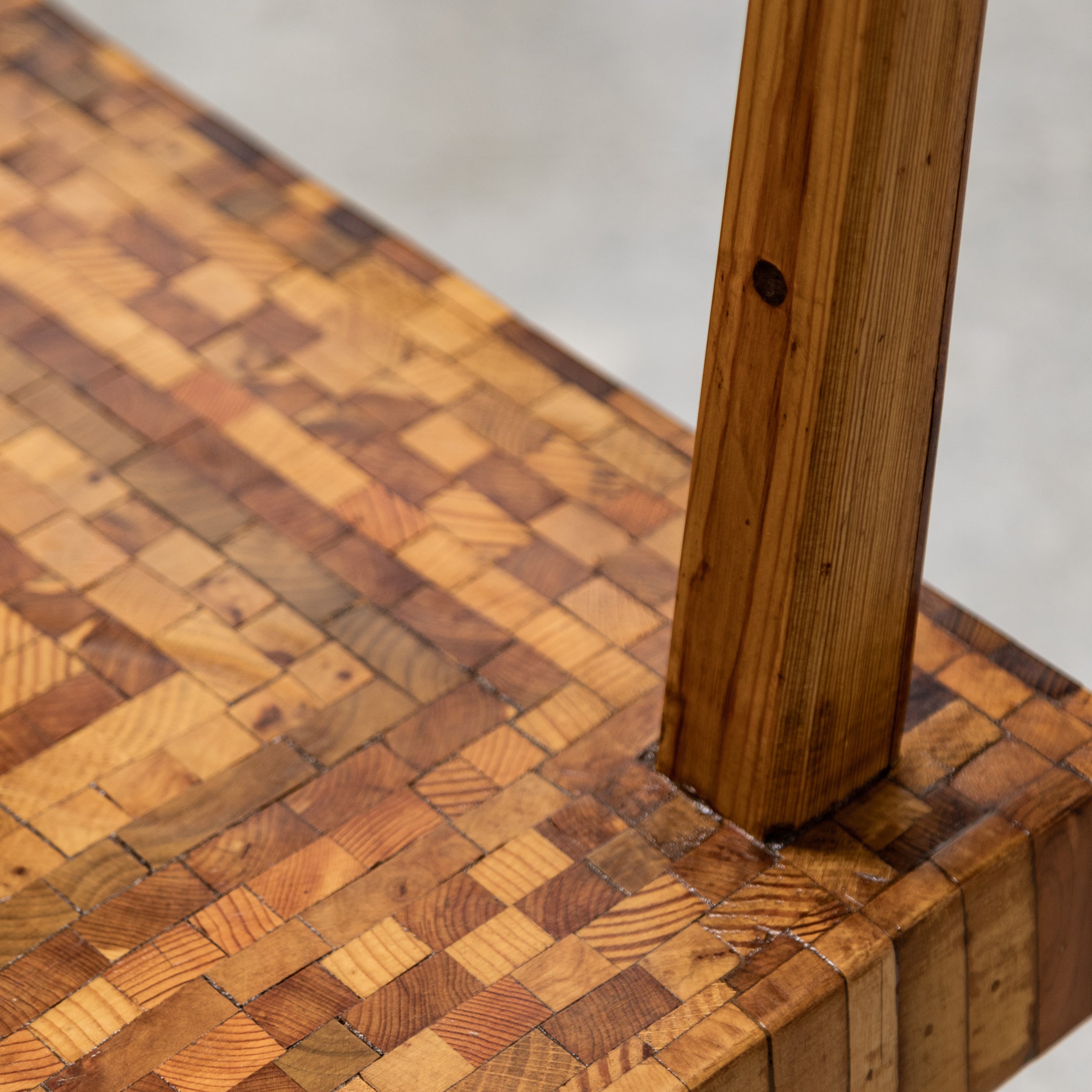 American Folk Art Marquetry Chairs