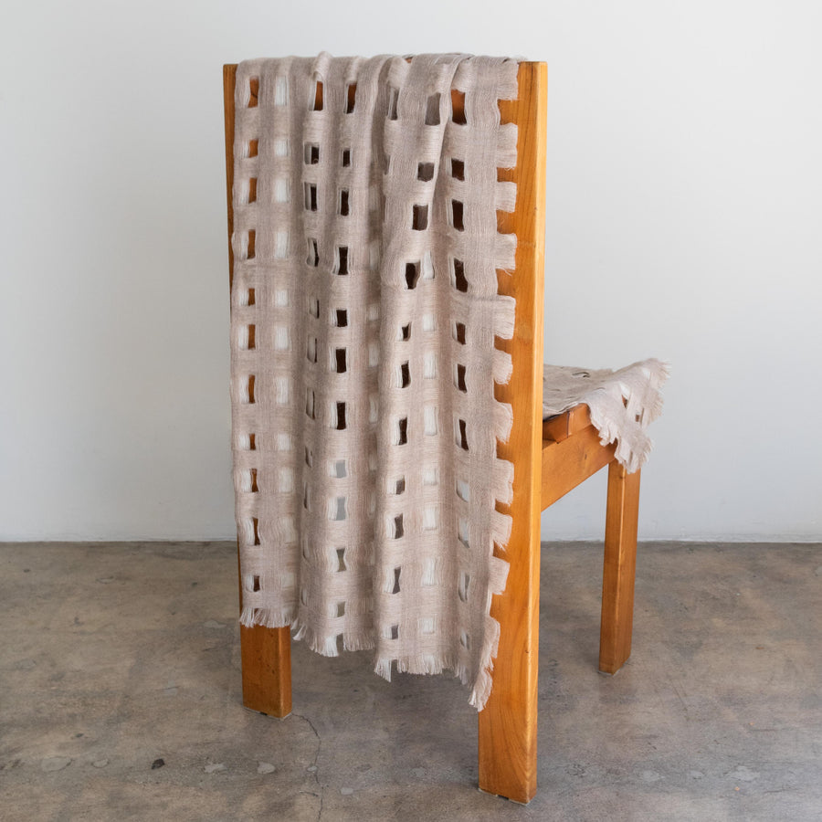 Airy Open-Grid Throw