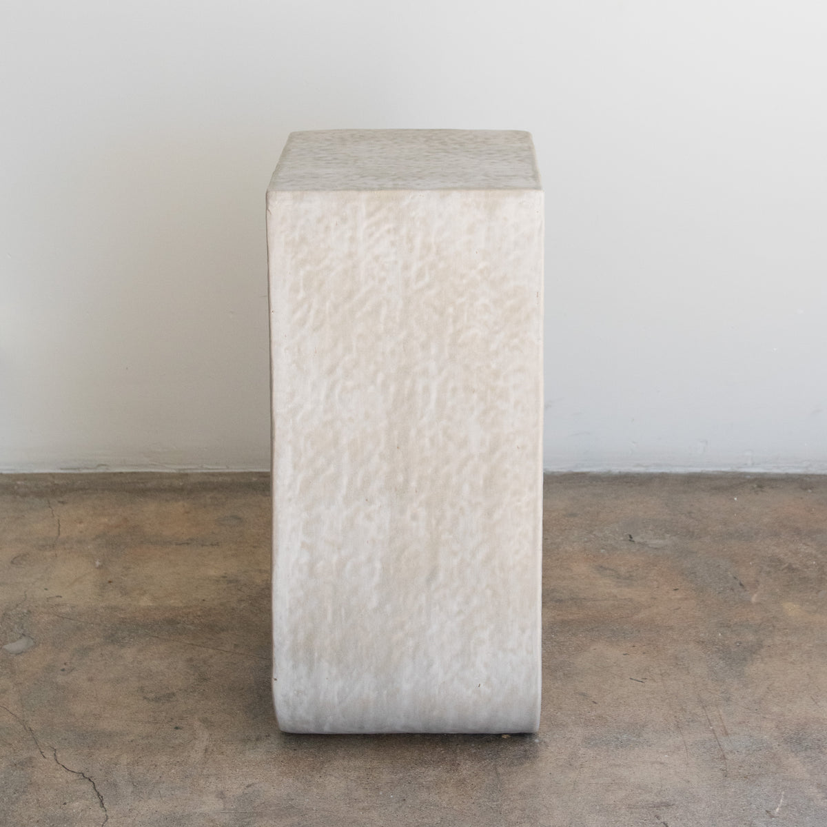 Kelsie Rudolph | U II Ceramic Side Table - Grey Rain