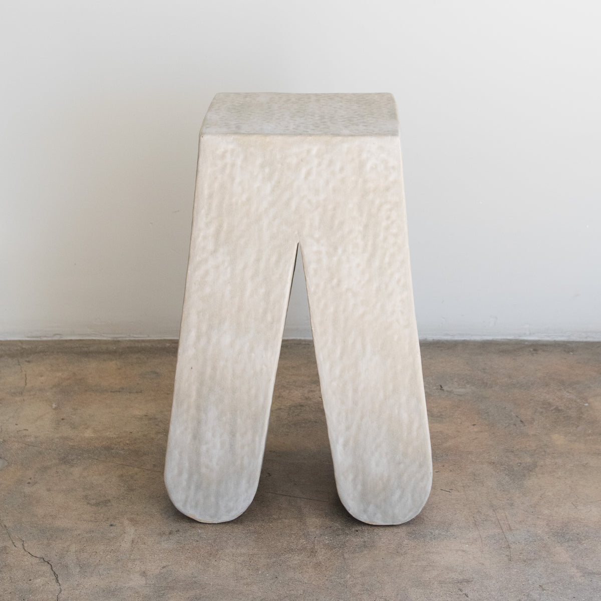 Kelsie Rudolph | U II Ceramic Side Table - Grey Rain