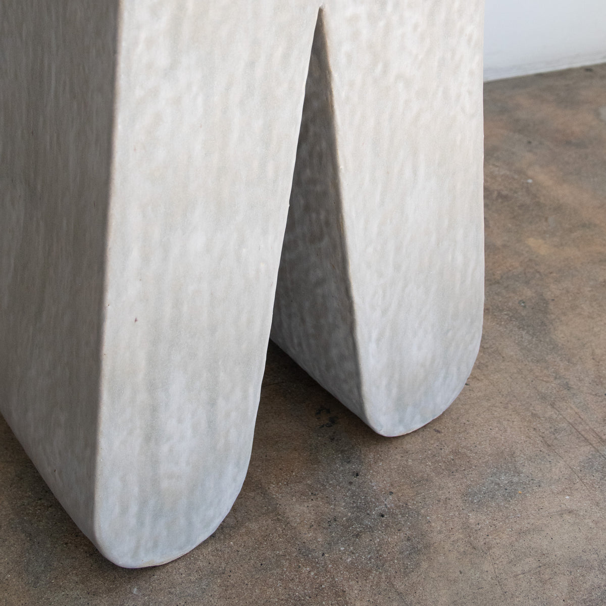 Kelsie Rudolph | U II Ceramic Side Table - Grey Rain