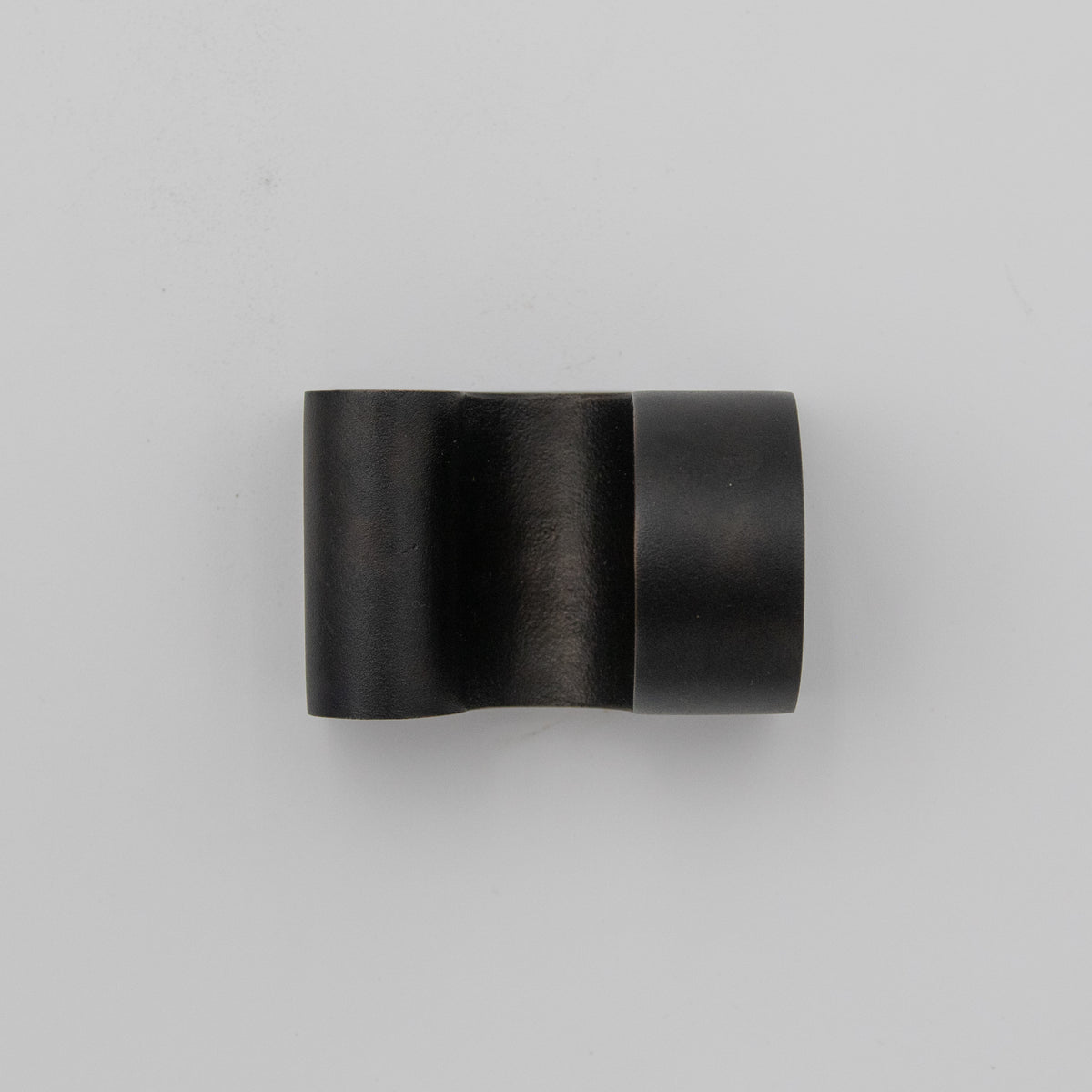 'Cloud' View Point Abstract Bronze Flag Sculpture- Blackened