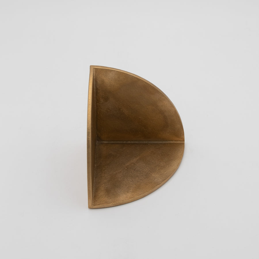 Brass Bookend