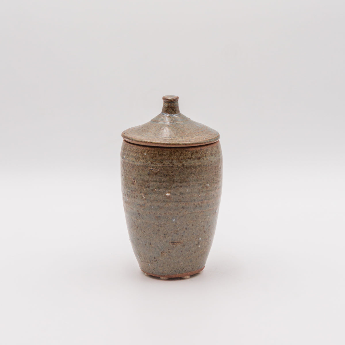 Mitsuko Ikeno | Speckle Tone Lidded Vessel
