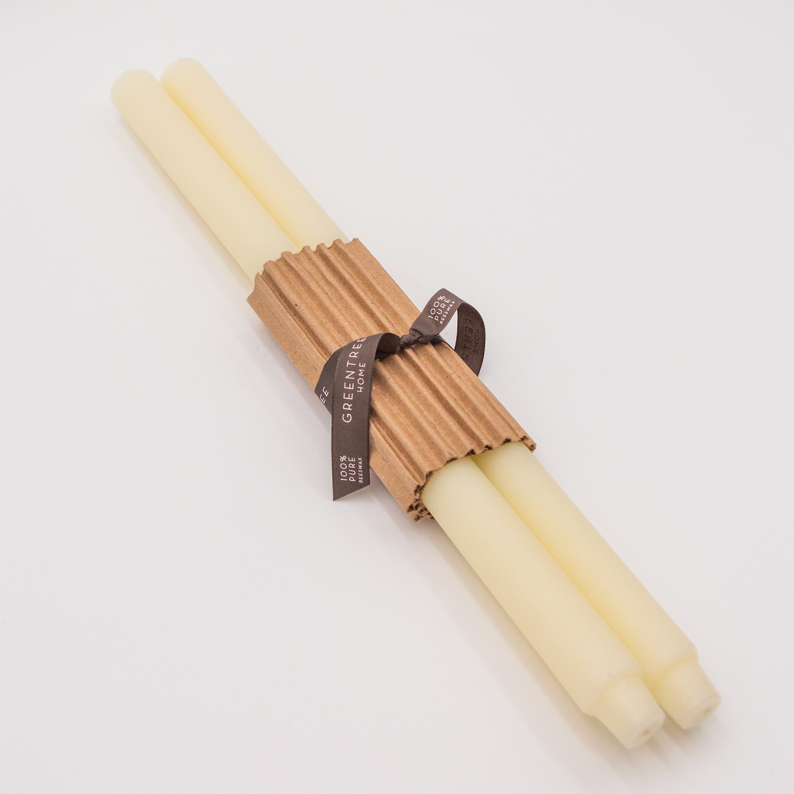Beeswax Pillar Candles - Cream