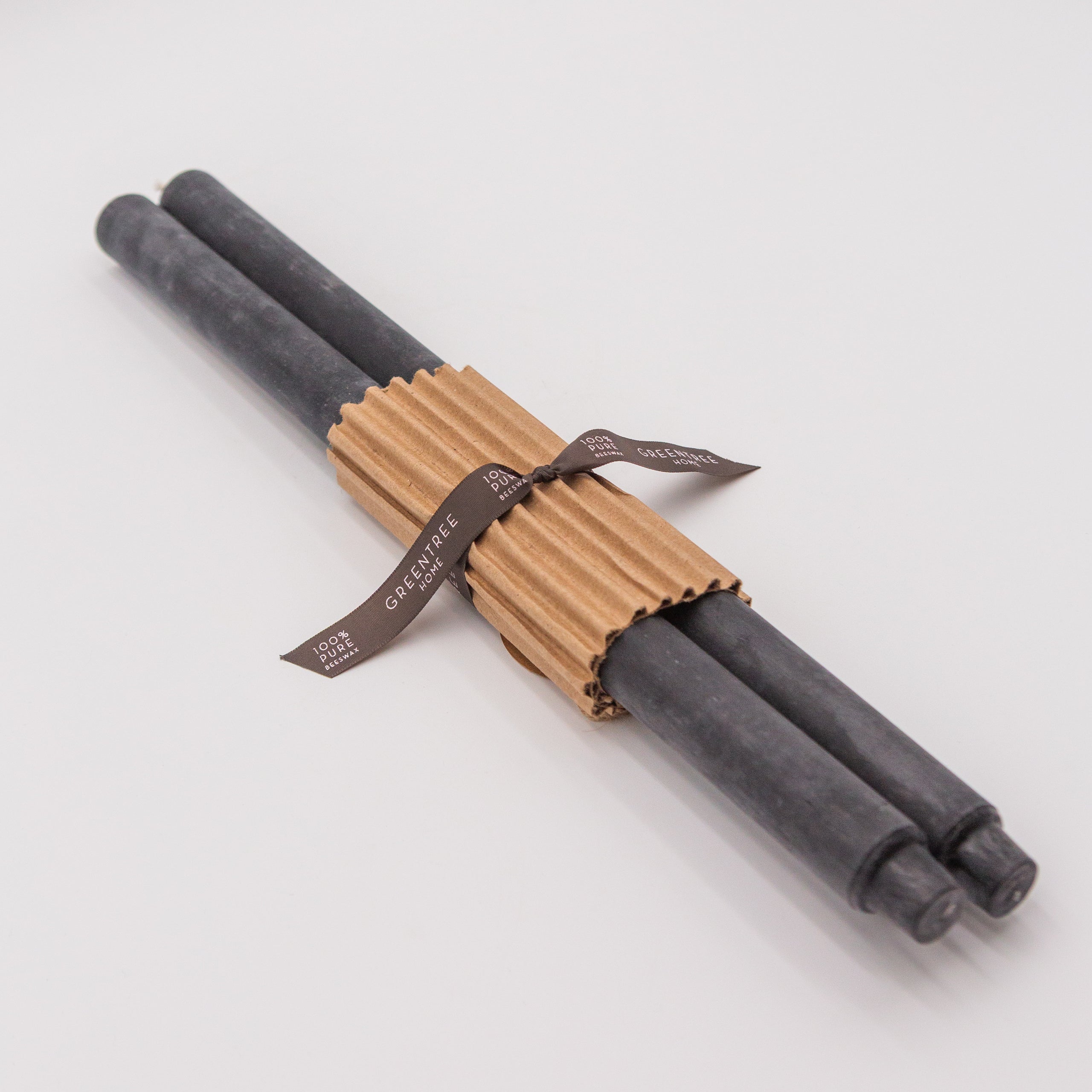 Beeswax Pillar Candles - Black