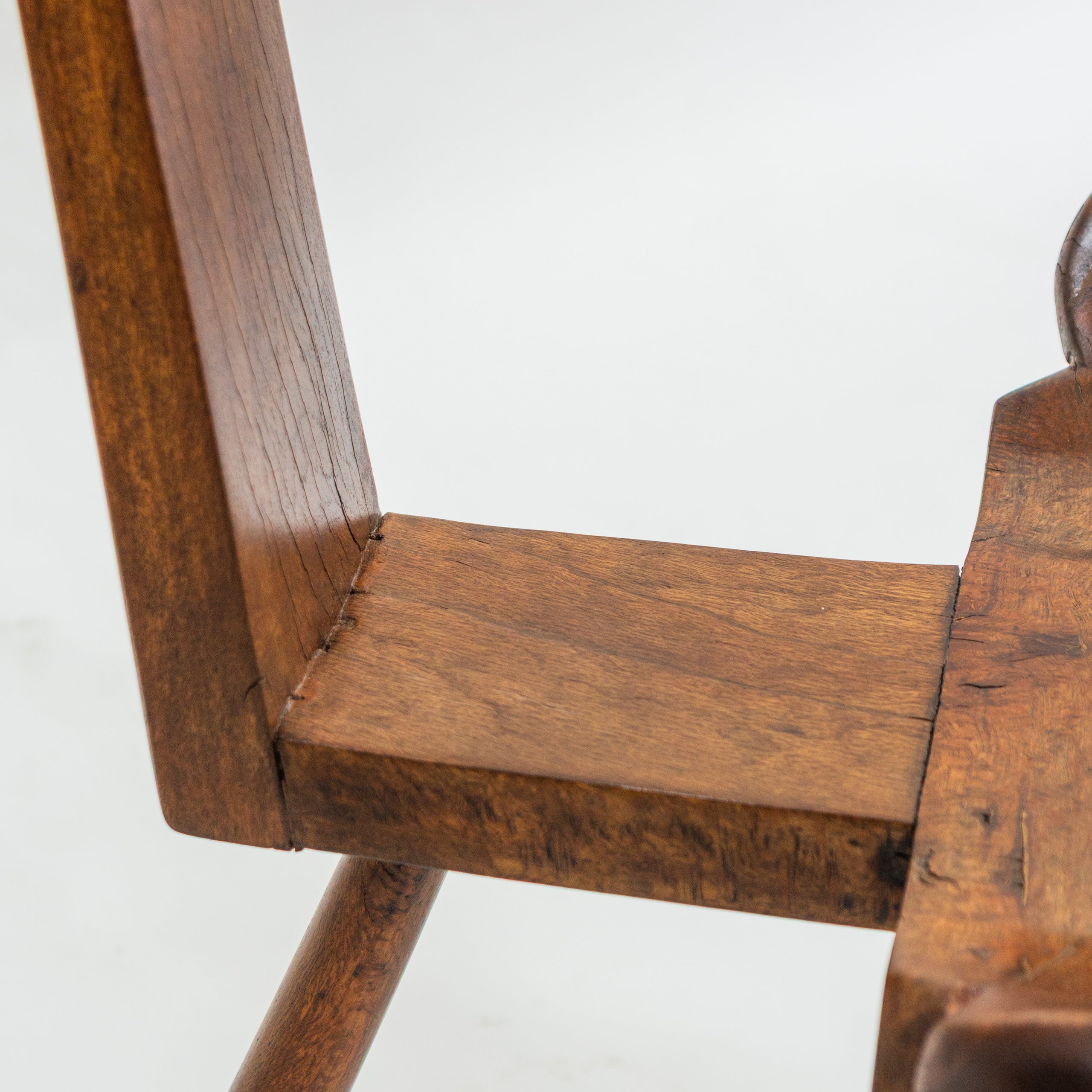 Rustic Tripod Chair