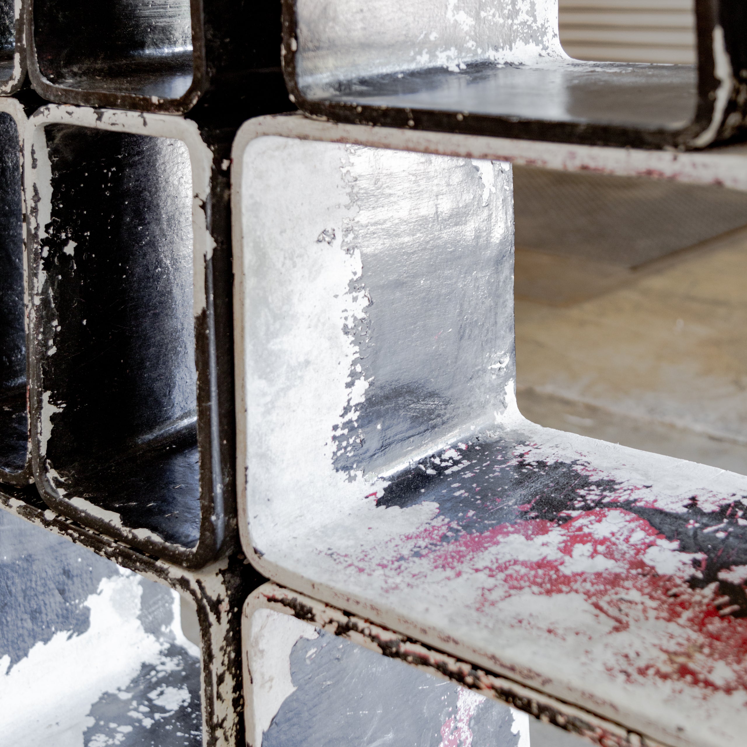 Willy Guhl | Modular Fiber Concrete Cube Set
