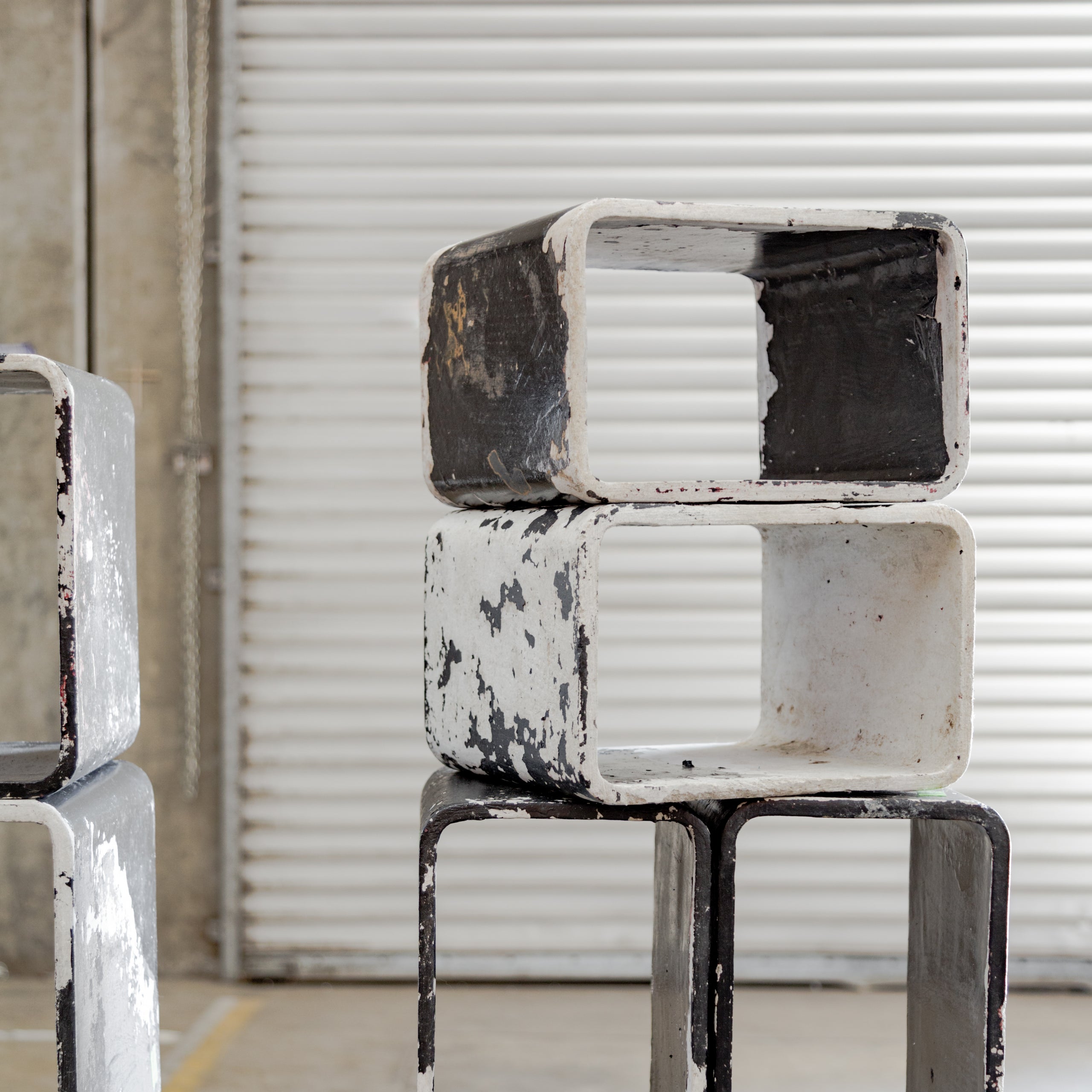 Willy Guhl | Modular Fiber Concrete Cube Set