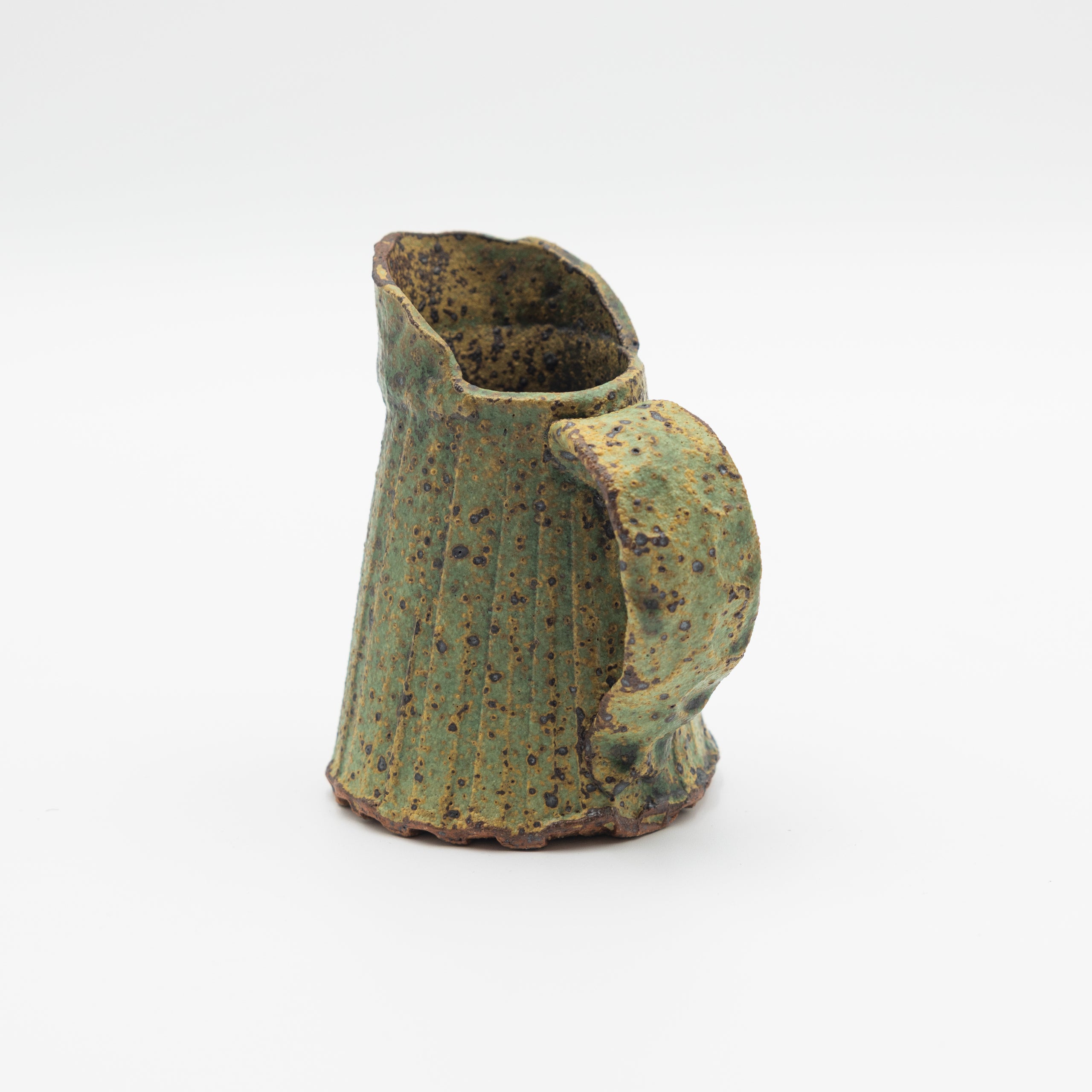 MANN Handmade | Ribbed Stoneware Pitcher