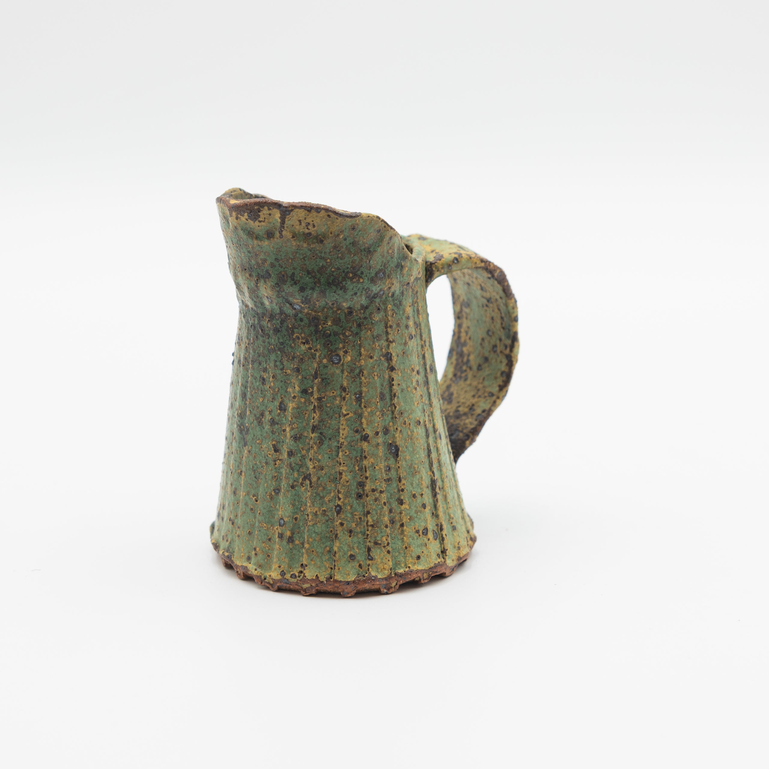 MANN Handmade | Ribbed Stoneware Pitcher