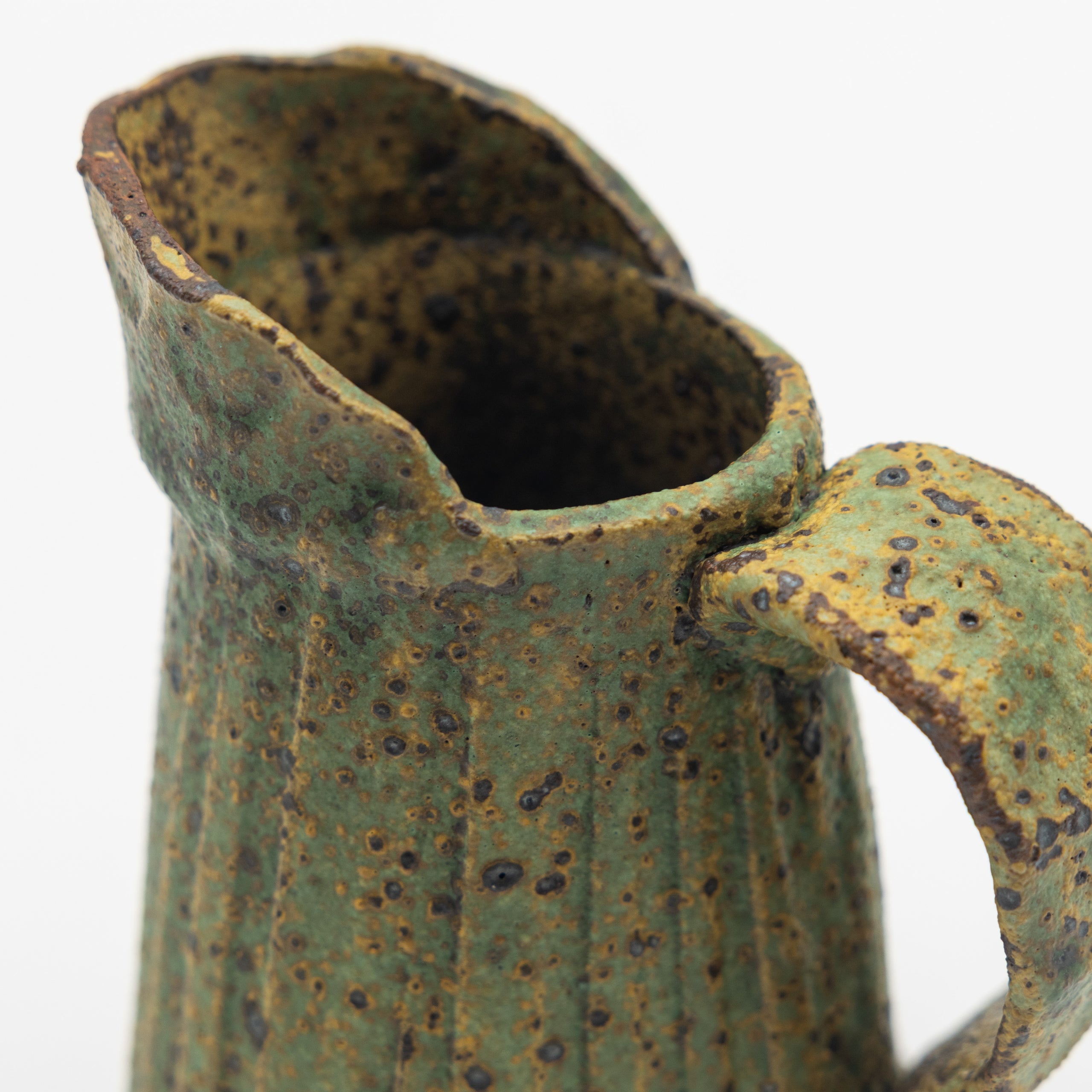 MANN Handmade | Ribbed Stoneware Pitcher
