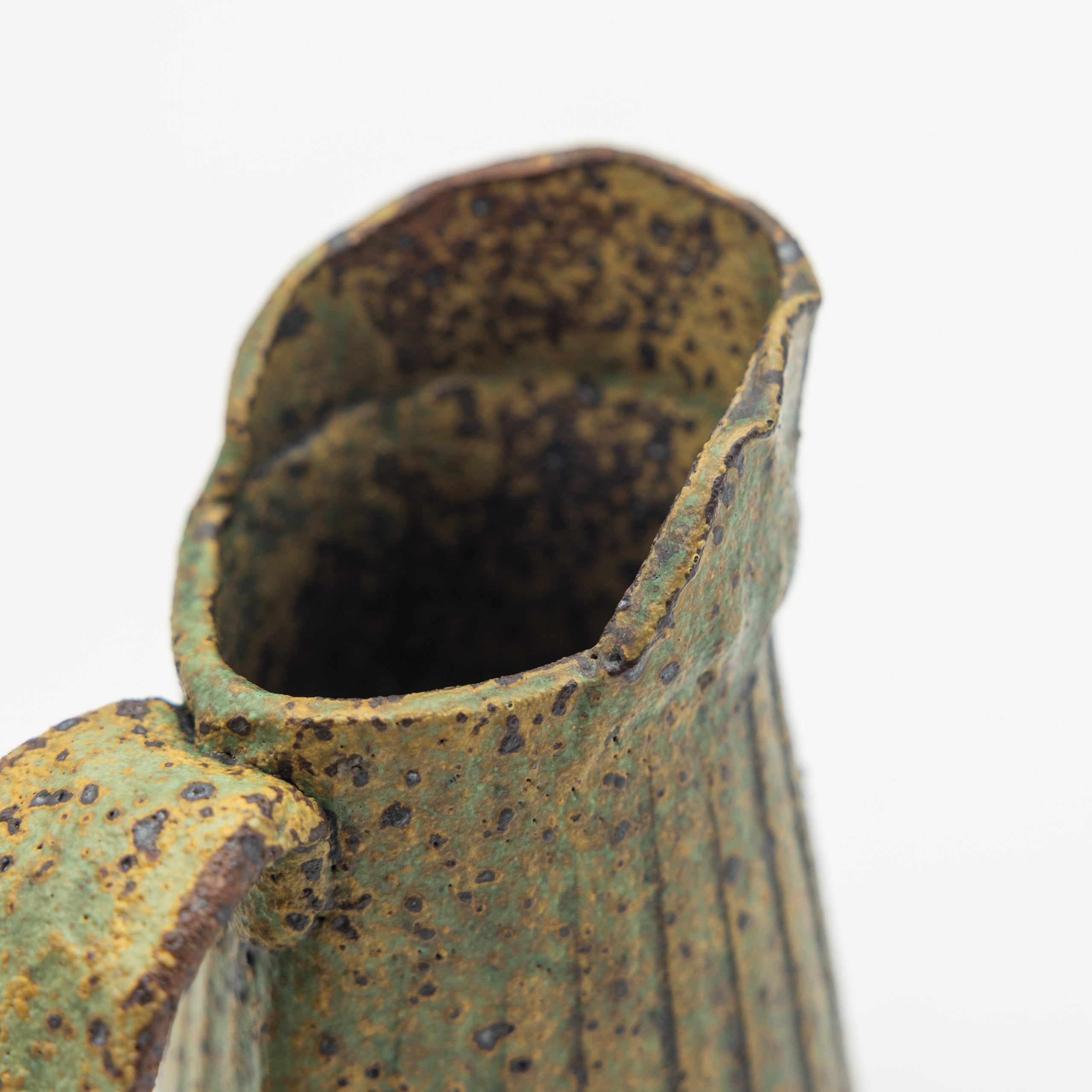 MANN Handmade | Ribbed Stoneware Pitcher