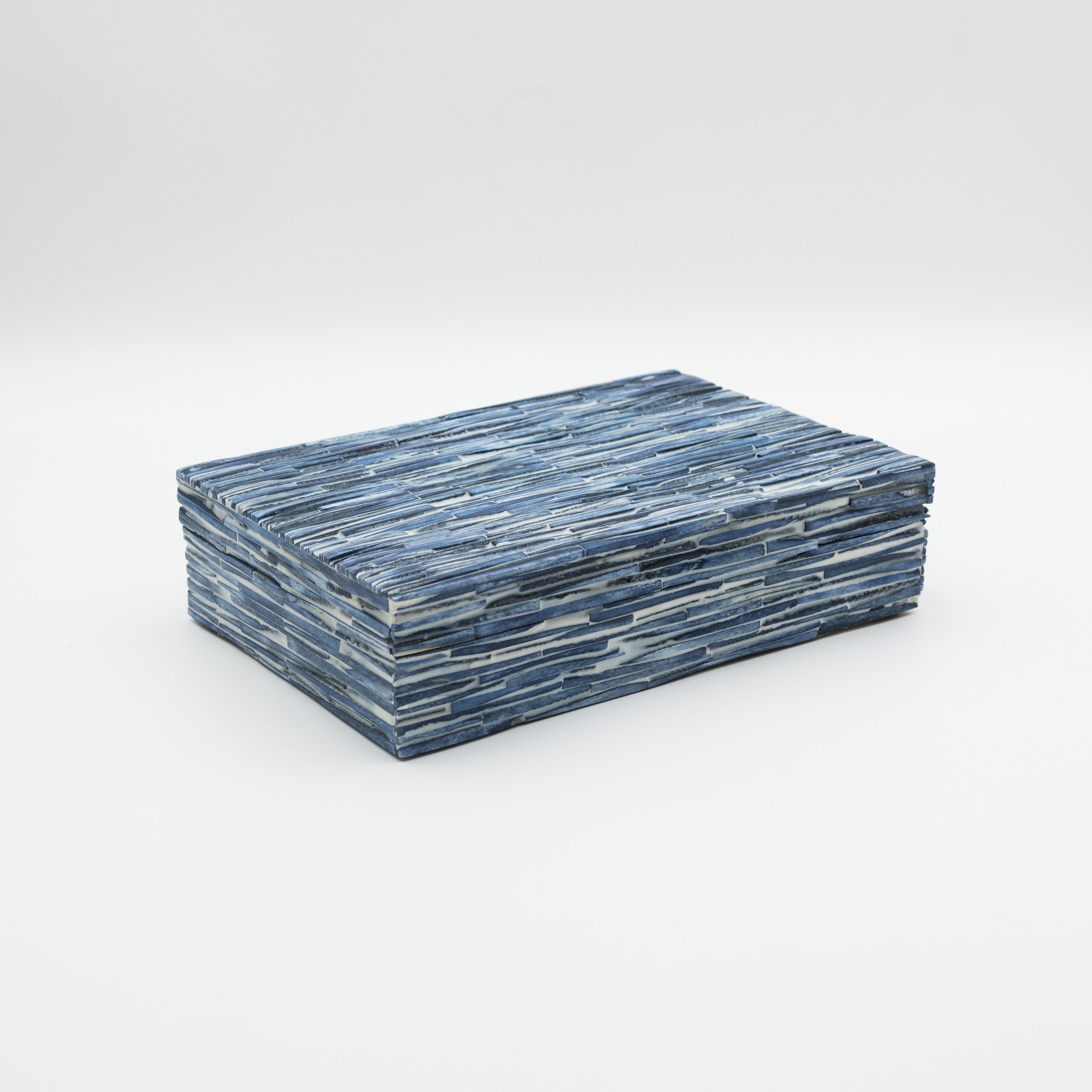 Blue Bone Inlay Box