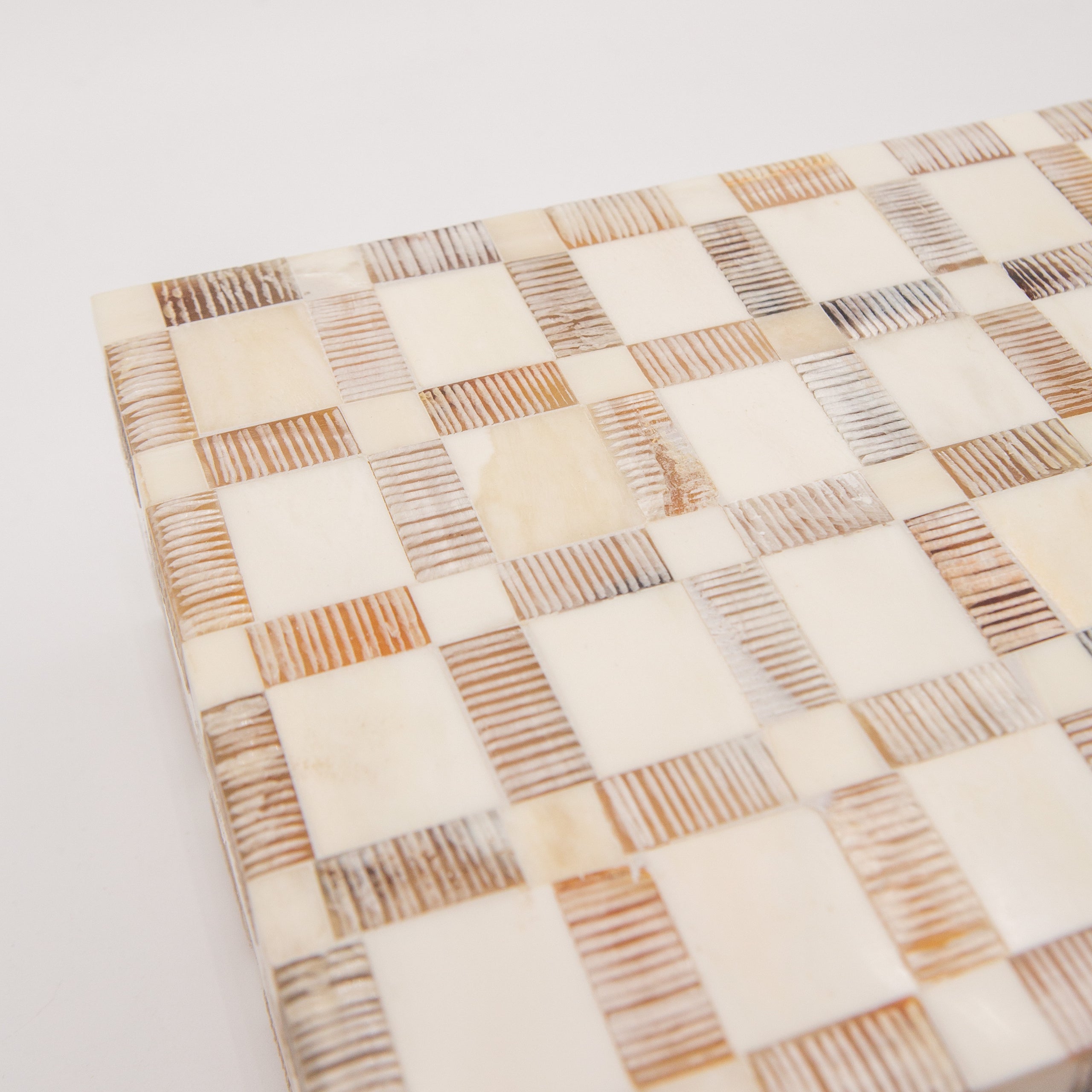 Checkered Bone Inlay Box