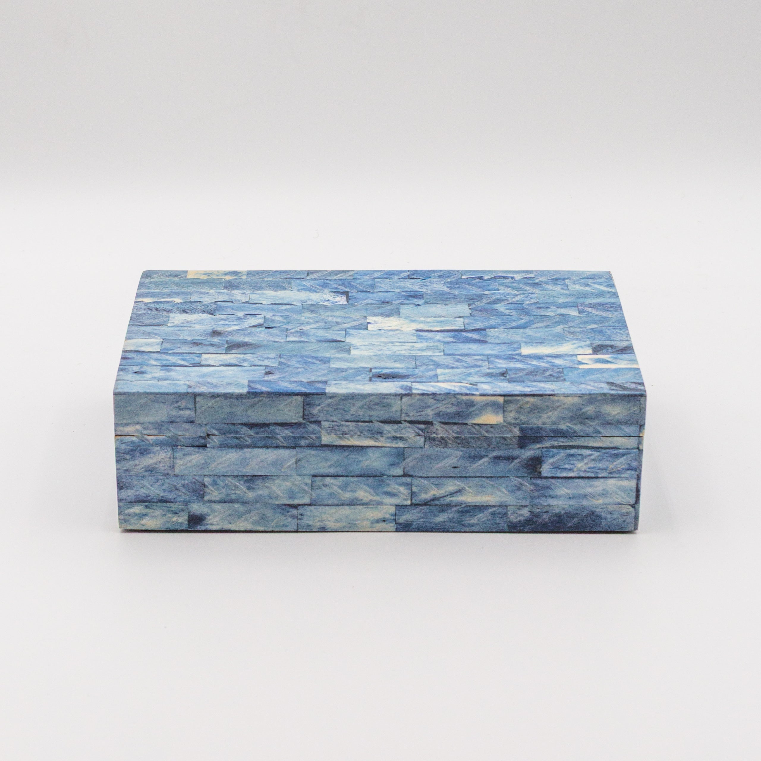 Blue Bone Inlay Box