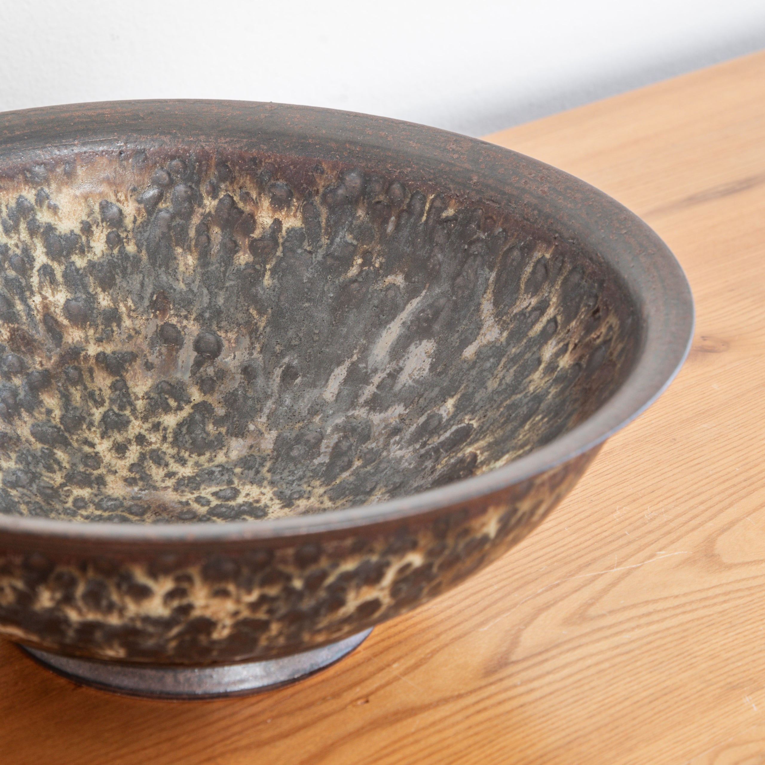 Alkimia Stoneware | Large Flared Lip Stoneware Bowl