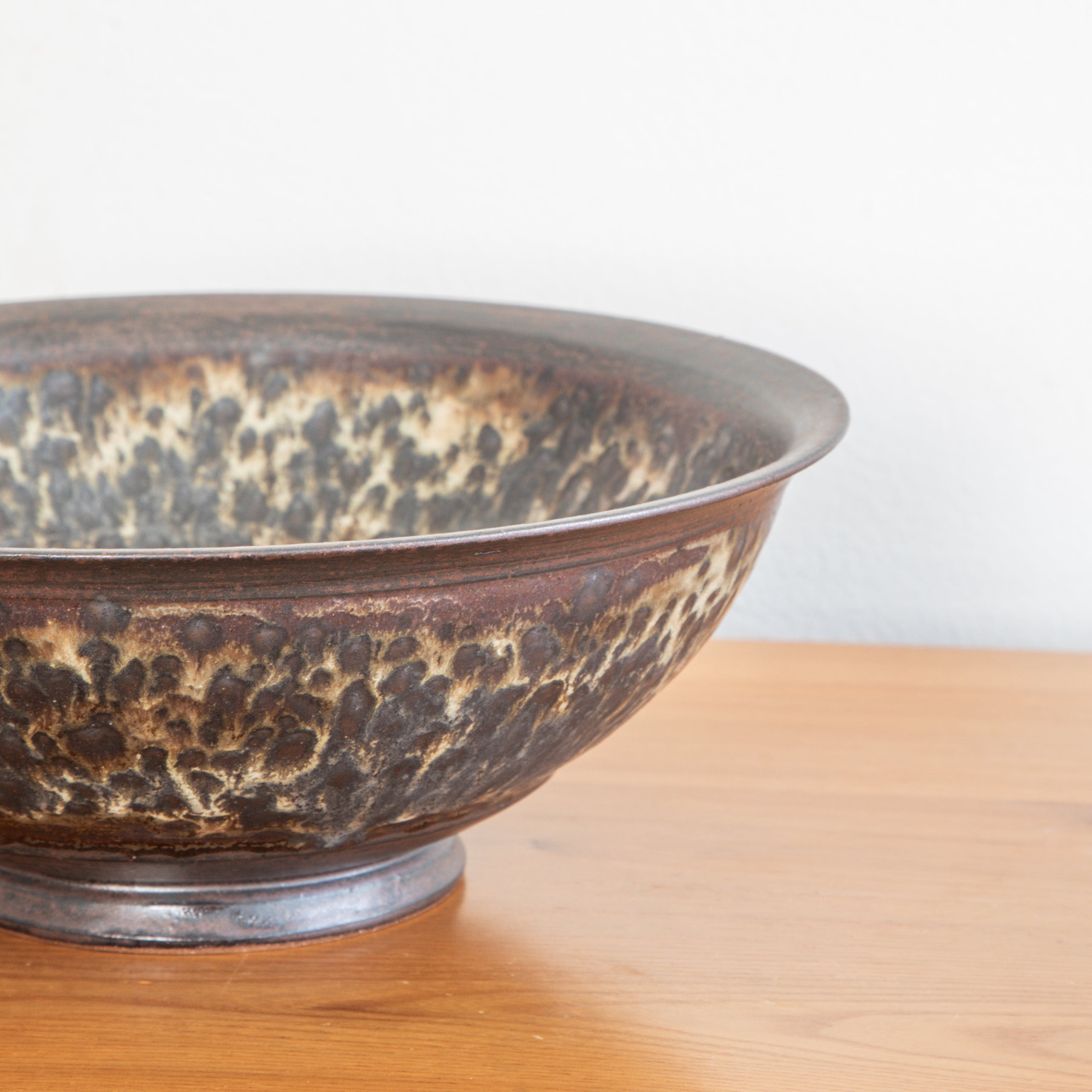 Alkimia Stoneware | Large Flared Lip Stoneware Bowl
