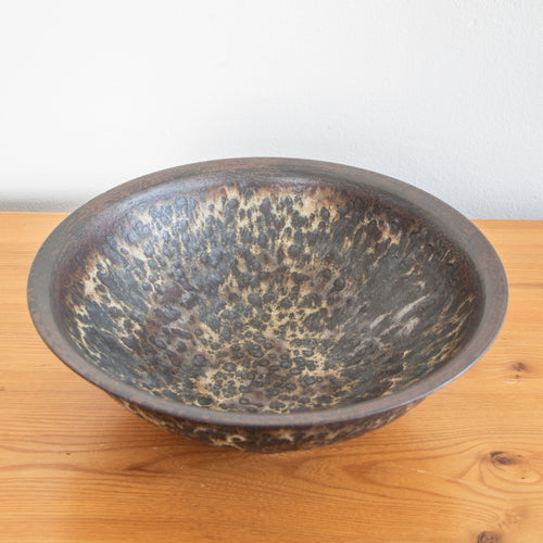 Alkimia Stoneware | Large Flared Lip Stoneware Bowl