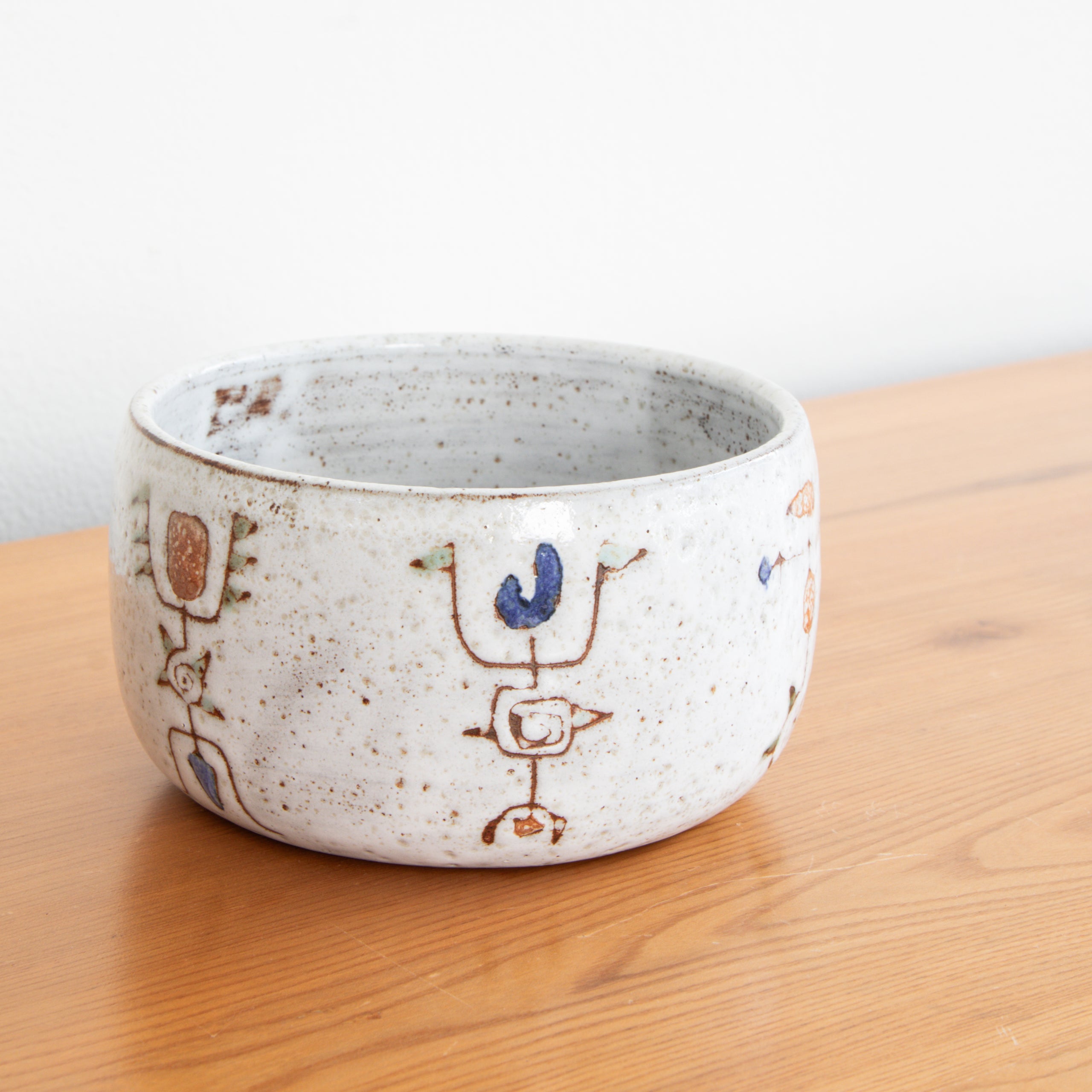 Jean Rivier | Abstract Hieroglyphics Bowl