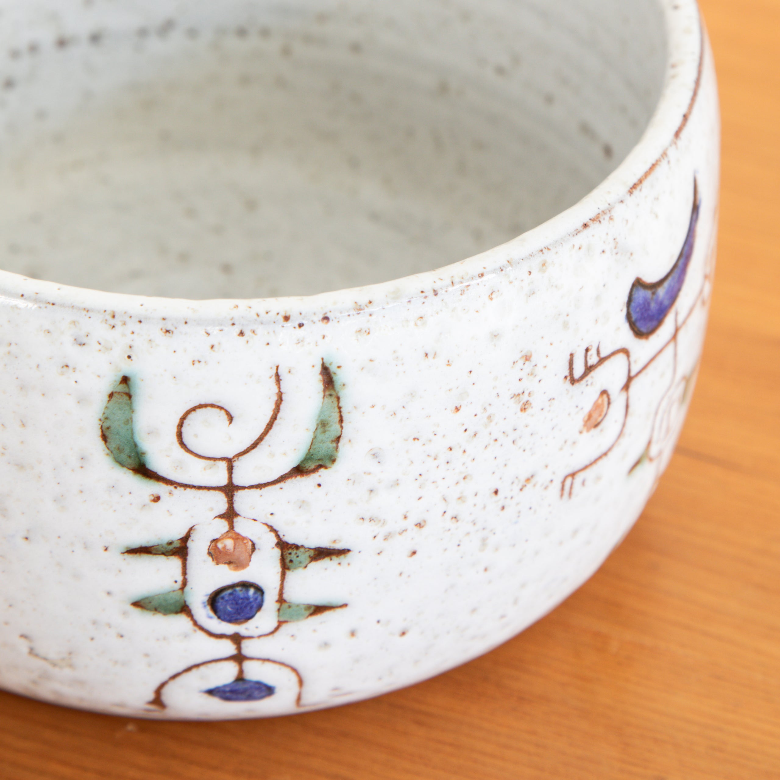 Jean Rivier | Abstract Hieroglyphics Bowl