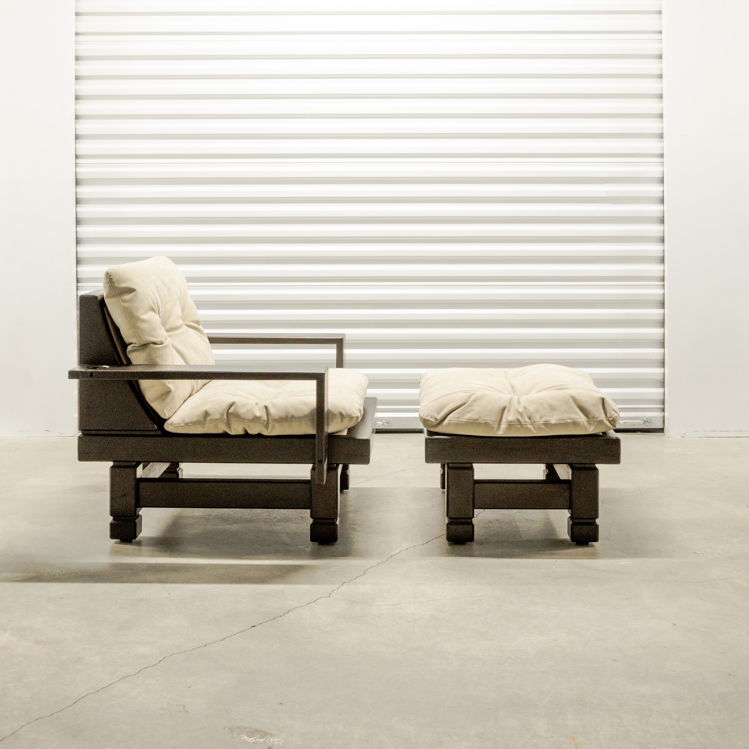 Klaus Rausch | Lounge Chair + Ottoman