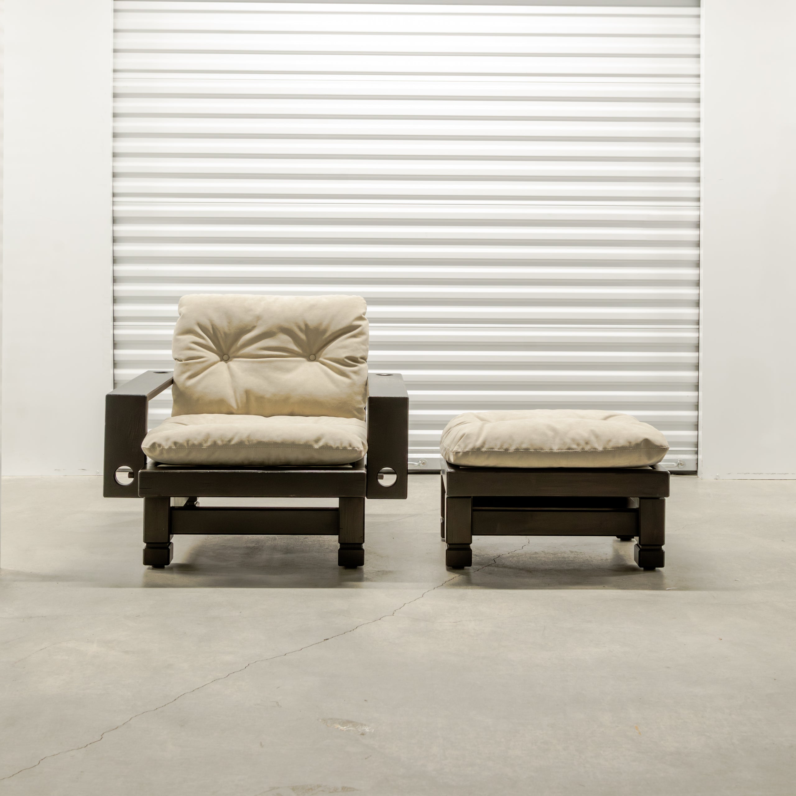 Klaus Rausch | Lounge Chair + Ottoman