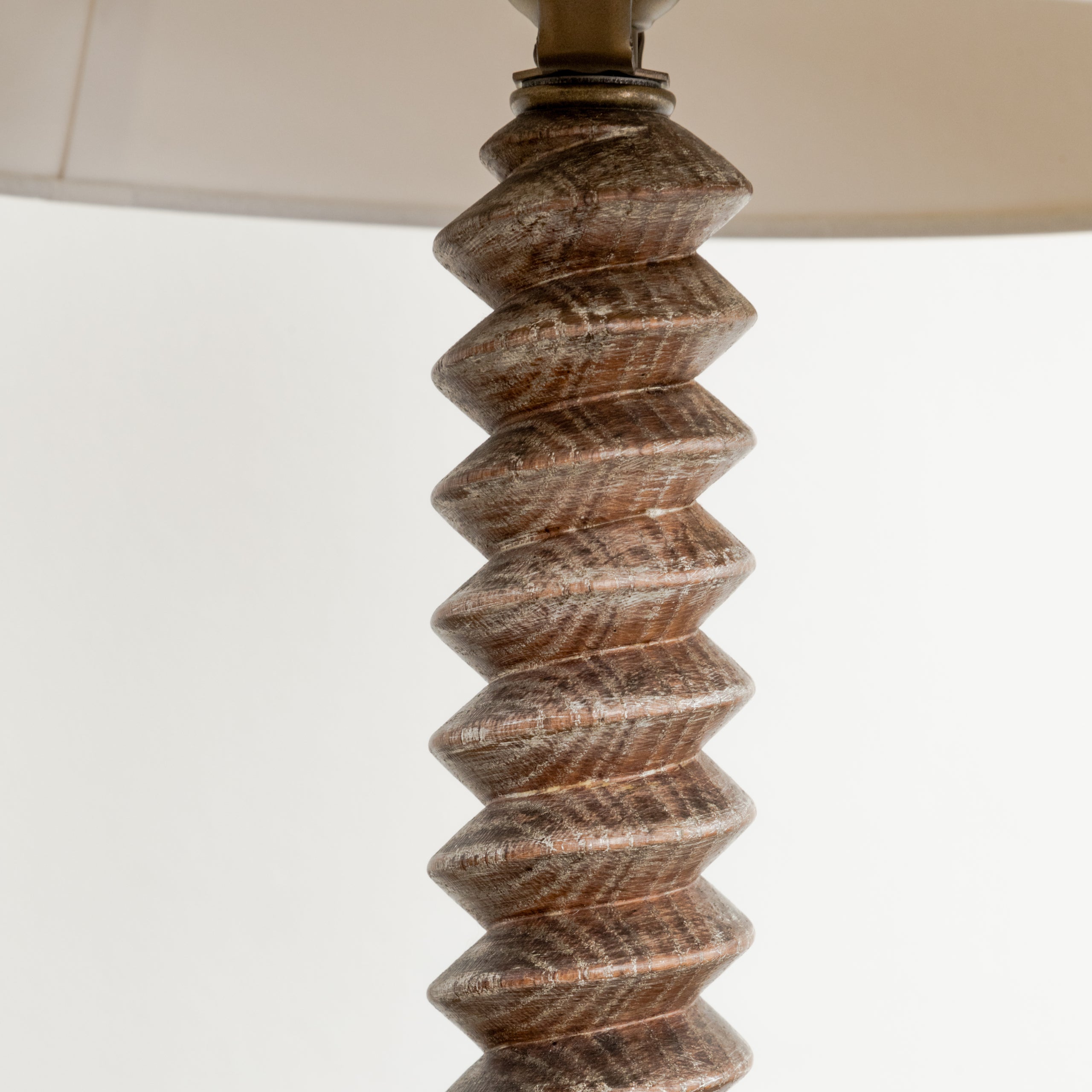Brutalist Twist Table Lamp