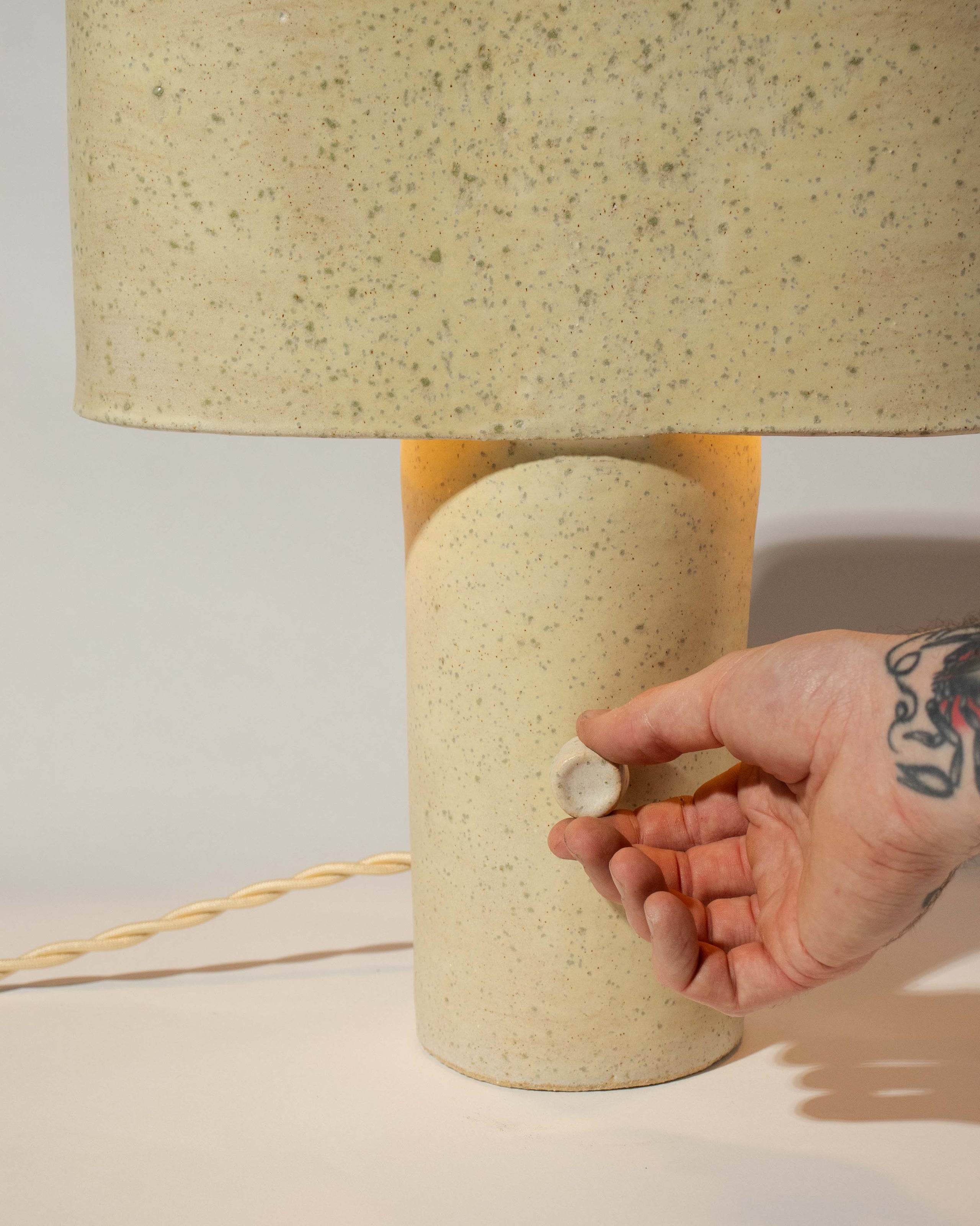 Streicher Goods | T-Top Lamp - White